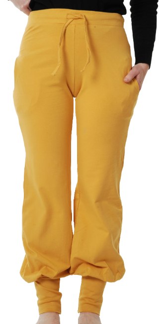 Duns Lemon Chrome Organic Cotton Adult Baggy Pants