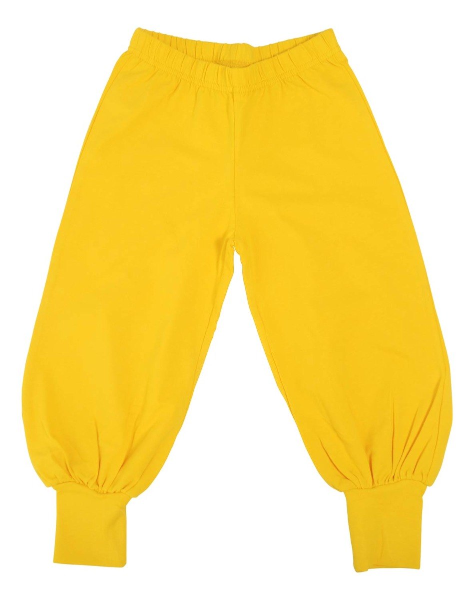 Duns Lemon Chrome Organic Cotton Children Baggy Pants