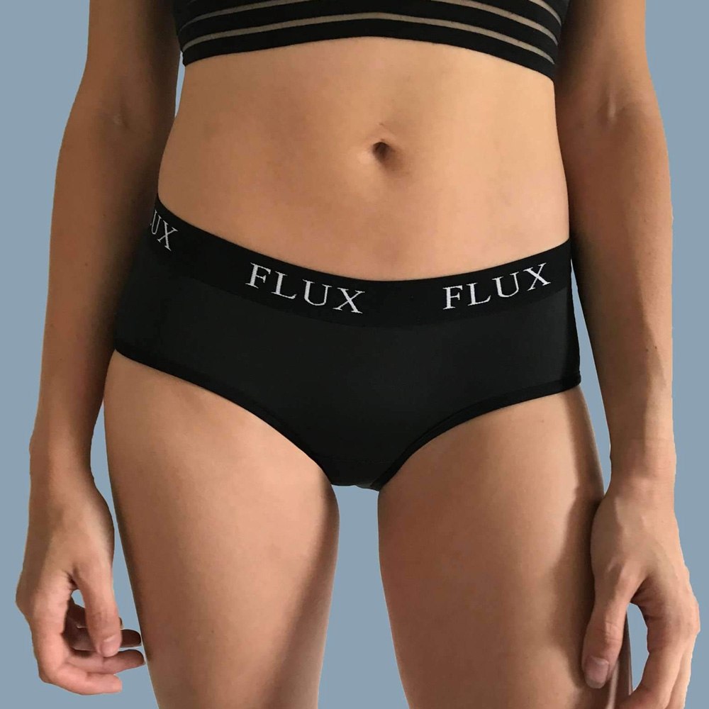 FLUX Boyshorts Period Pants Full Absorbency - Black