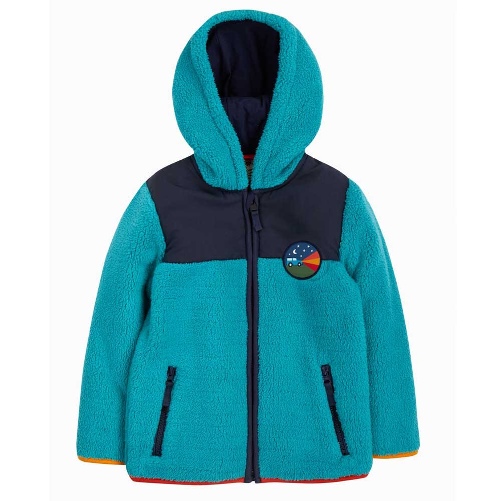 Kids' Big Polar Fleece Jacket, Royal Blue, M 