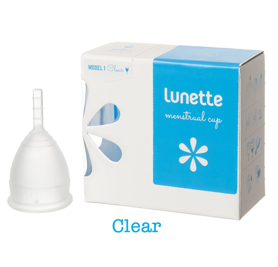 Menstrual Cup, Size 1, Clear, Lunette