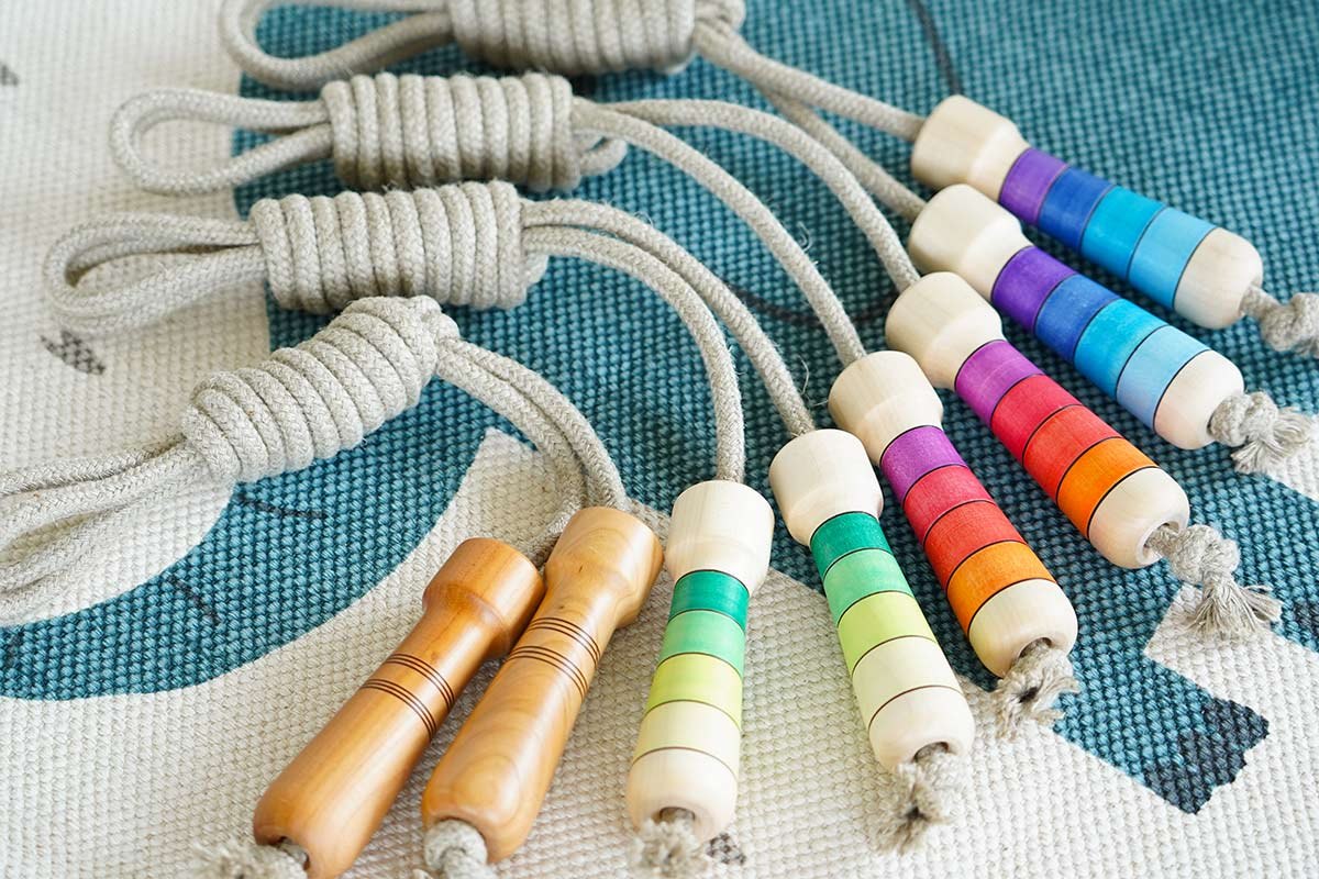 Mader Linen Skipping Rope Green 9291