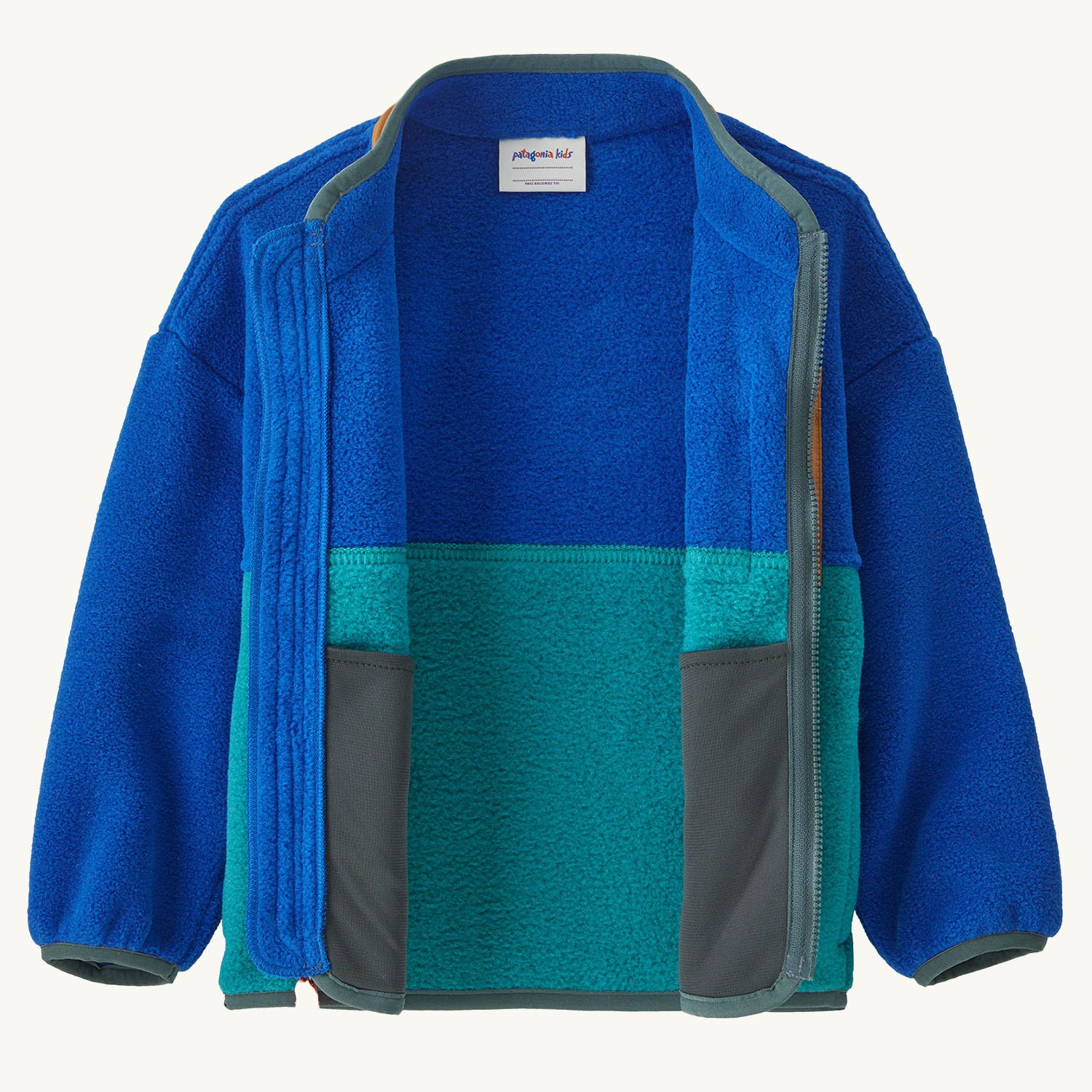 Patagonia Little Kids Synchilla Fleece Jacket - Passage Blue