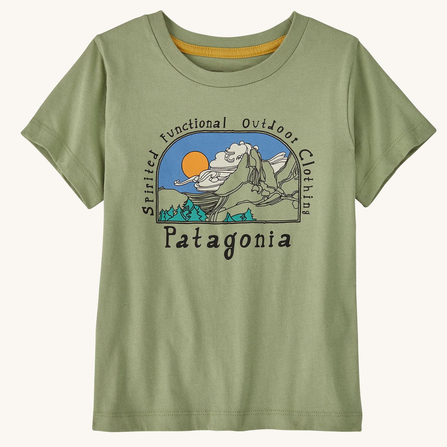 Patagonia Regenerative Organic Cotton Little Kids Graphic T-Shirt