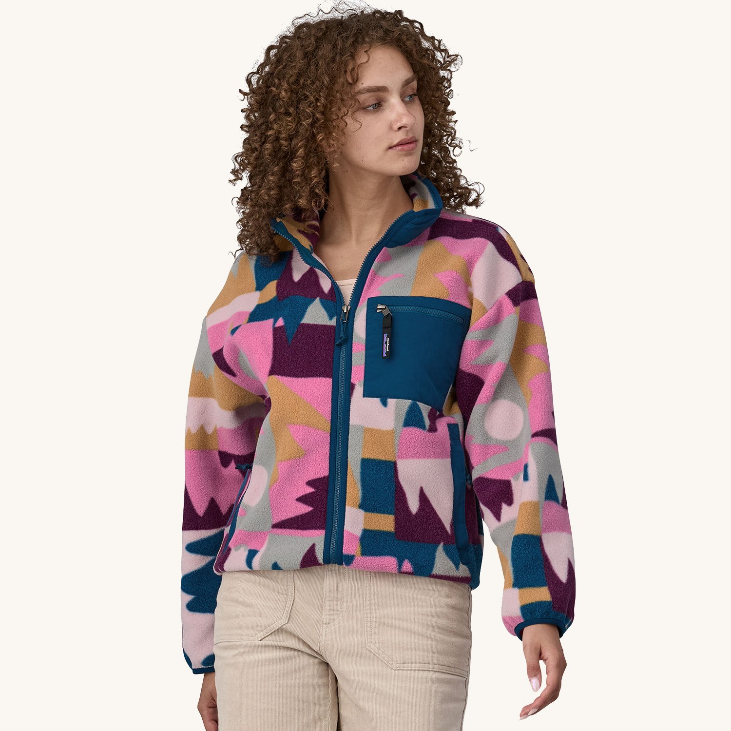 Patagonia Women's Synchilla Fleece Jacket - Frontera / Marble Pink