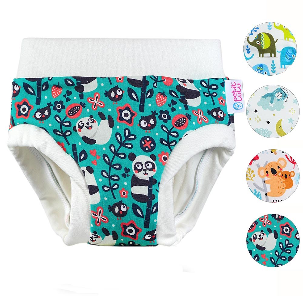 Buy SuperBottoms Padded Underwear  Potty Training Pants For Babies  Toddlers Kids 100 Cotton Semi Waterproof Pull Up Trainers For Girls   Boys Size 3 Explorer Online at Best Price of Rs 749  bigbasket