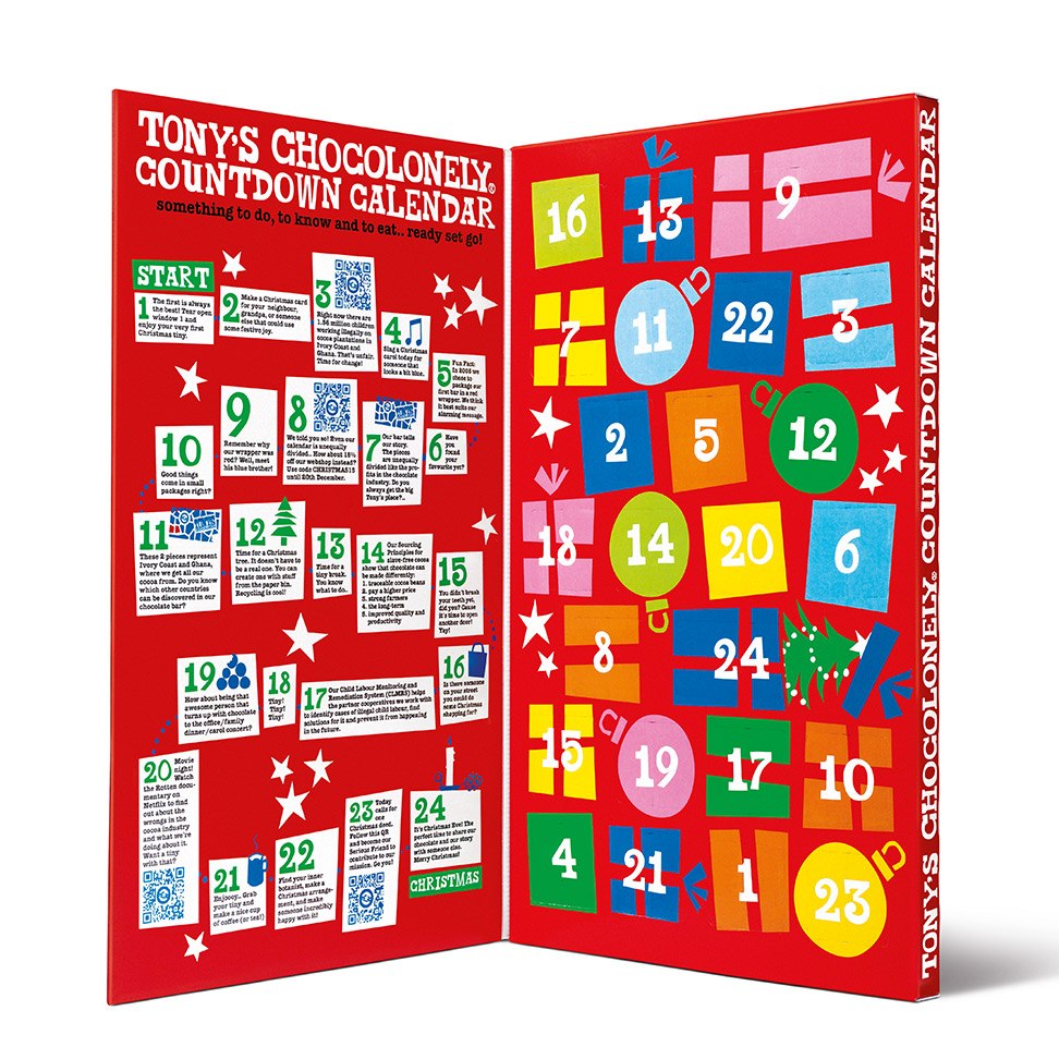 Tony's Chocolonely Fairtrade Advent Calendar