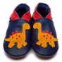 Inch Blue Orange Dino Navy Shoes