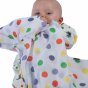 Piccalilly Jungle Spot Muslin Swaddle