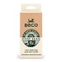 Beco pets eco-friendly super strong compostable waste bags on a white background