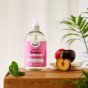 Bio-D sanitising hand wash in plum and mulberry with peaches
