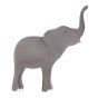 Bumbu large eco-friendly wooden elephant toy on a white background