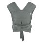 Close caboo cotton blend baby carrier in the olive colour on a white background