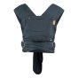 Close caboo organic blueberry eco-friendly baby carrier on a white background