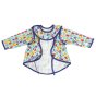 Back of the Close Pop-in Babipur Hydref stage 3 coverall baby bib on a white background