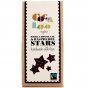 Cocoa Loco Dark Chocolate & Raspberry Stars 100g - SHORT DATED