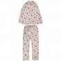 Back of the Frugi organic cotton dala ditsy clemmie pjs on a white background