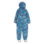 Back of the Frugi childrens national trust garden rain or shine suit on a white background