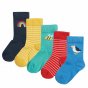 Frugi Rainbow Finlay Socks 5 Pack