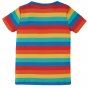 Frugi Rainbow Stripe Favourite T-Shirt