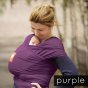 Hana Organic Baby Wrap- Shorty-Purple