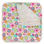 Imse Vimse Cotton Flannel 10 Reusable Wipes - Flower
