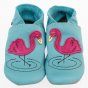 Inch Blue Turquoise Flamingo Shoes