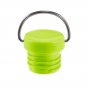 Klean Kanteen green eco-friendly replacement loop cap on a white background