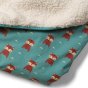 LGR Night Time Foxes Sherpa Blanket