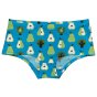Maxomorra adults organic cotton hipster brief pants in the pear print on a white background