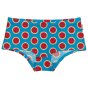 blue organic cotton adult hipster briefs with the watermelon print from maxomorra