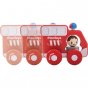 Plan Toys Fire Truck Push & Play Toy