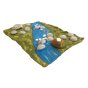 Papoose childrens eco-friendly jurassic felt play mat on a white background