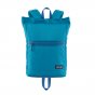 Patagonia eco-friendly arbor market 15l joya blue backpack on a white background