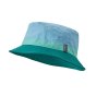 Patagonia eco-friendly lago blue wavefarer bucket hat on a white background