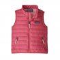 Patagonia eco-friendly baby waterproof gilet on a white background