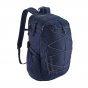 Patagonia eco-friendly classic navy blue chacabuco rucksack on a white background