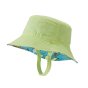 Reverse side of the Patagonia childrens eco-friendly bucket sun hat on a white background