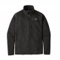 Patagonia mens black better sweater jacket on a white background