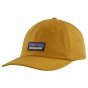 Picture of the gold trad cap (front view). Picture background is white.