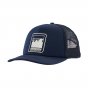 Patagonia new navy alpine icon interstate hat on a white background