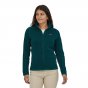 Woman wearing the Patagonia eco-friendly womens better sweater zip up jacket on a white background