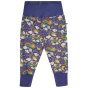 pull up trousers with extended cuffs and waist and cosmic weather print from piccalilly