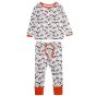 Piccalilly Puffin Organic Cotton Pyjamas on a white background