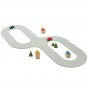 Plan Toys Rubber Road and Rail Set