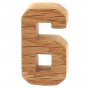 Reel Wood Number Blocks Set