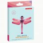 Studio Roof Ruby Dragonfly biodegradable recyclable 3d wall art in a box on a white background