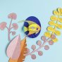 Studio Roof Big Fishes - Yellow Angel Fish