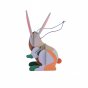 Studio Roof eco-friendly renewable cardboard rabbit ornament on a white background