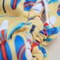 Close up of the elasticated legs on the Totsbots surfs up eco-friendly reusable swimming nappy 